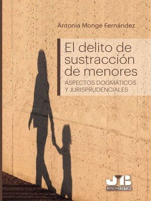 cover image of El delito de sustracción de menores
